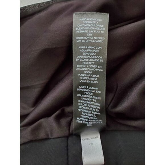 NWT WHBM Black Slimming Dress LBD Knee-Length Sleeveless V-Neck Front/Back  Sz 8 - Picture 12 of 12